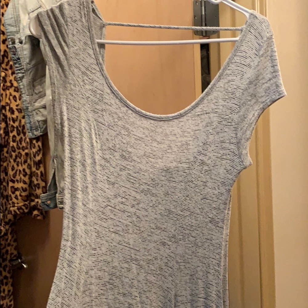 Gray comfy Monteau dress for sale, size medium